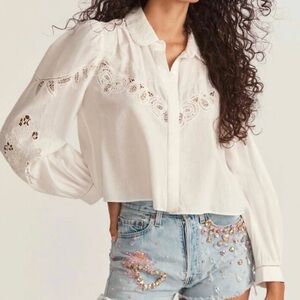 LoveShackFancy Sansom Blouse